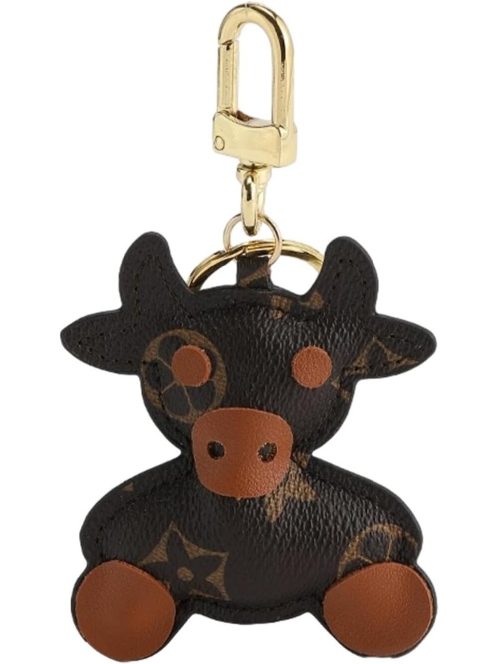 Cute Kawaii Cow Bag Pendant Keychain Charm | Trendy Purse DIY Accessory